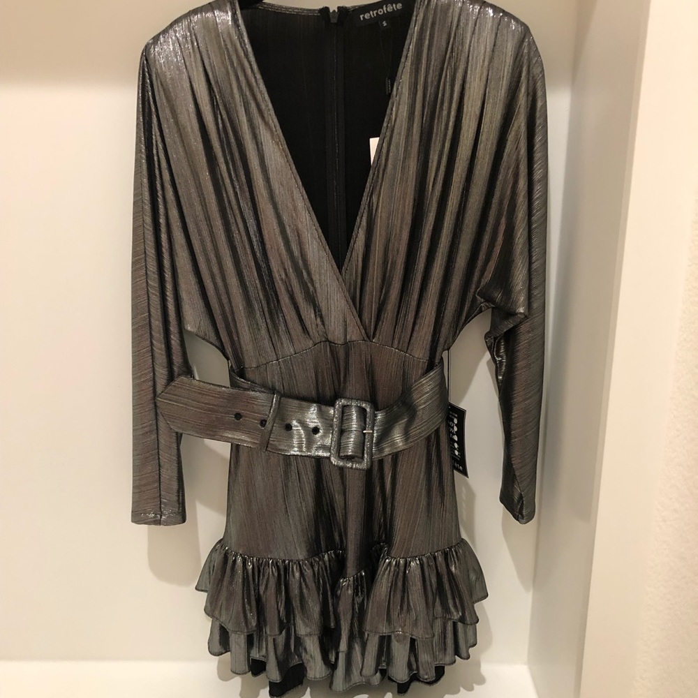 Retrofete Gunmetal small dress